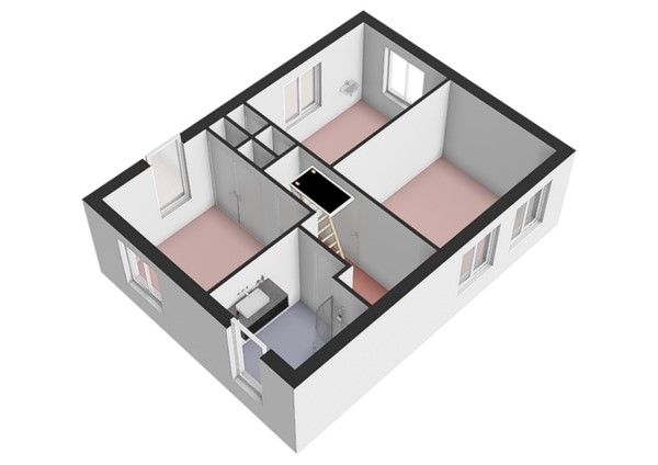 Floorplan - Kerkweg 10, 7038 CG Zeddam